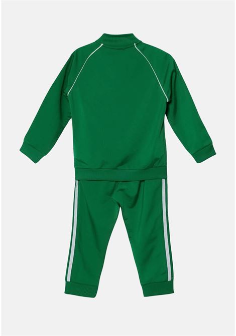 Tuta adicolor SST verde per bambino e bambina ADIDAS ORIGINALS | IY4791.